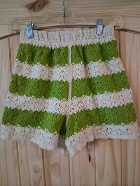 Rebellion Again Crochet Shorts XS